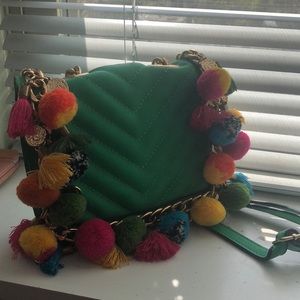 Multicolored crossbody